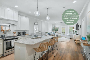 Serene 3BR, Family Friendly, Remote Workspace, Sleeps 8!